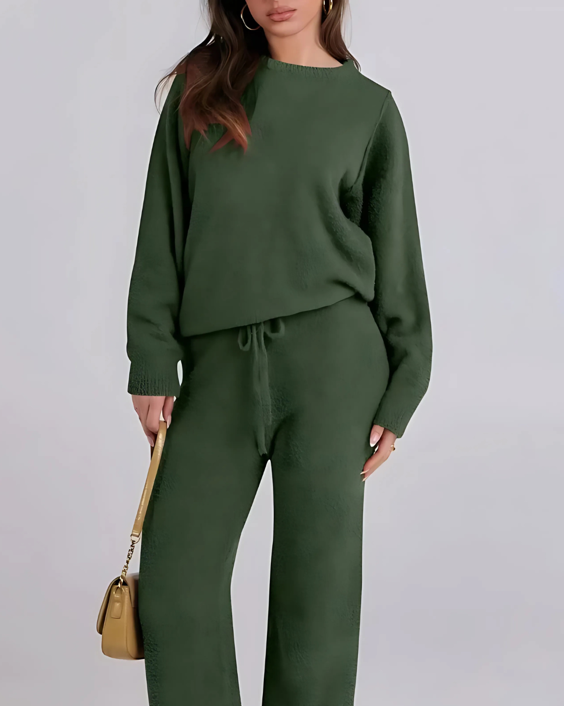 Conjunto Isabella | 2 Peças - Tricô (Queridinho das Blogueiras)