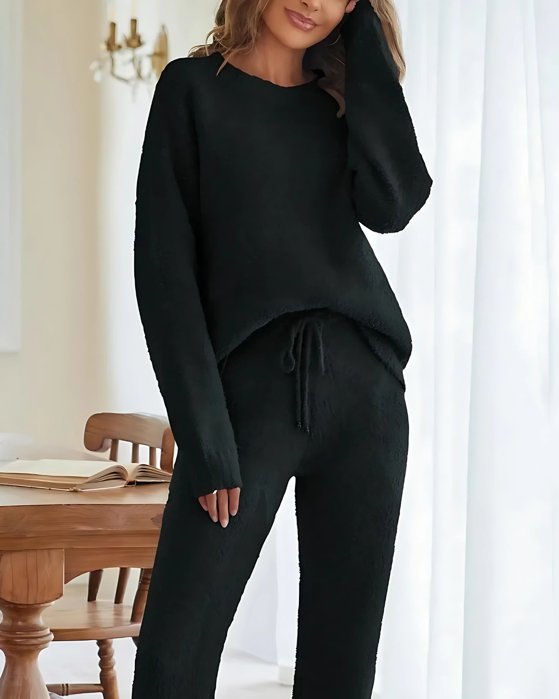 Conjunto Isabella | 2 Peças - Tricô (Queridinho das Blogueiras)