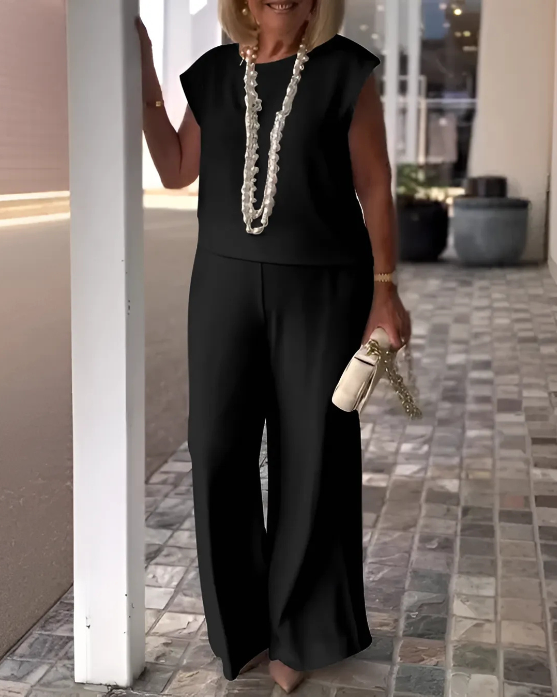 Conjunto Elizabeth | 2 Peças - Linho Premium (Estilo Casual)