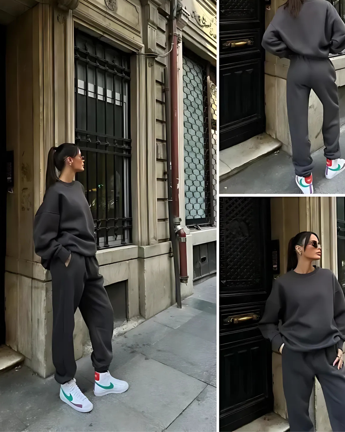 Conjunto Isadora | 2 peças - Algodão Premium (Estilo Europeu)