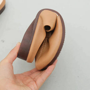 Sapatilha Mule Couro LizBella Ortopédica - Couro Legítimo e Máximo Conforto (ÚLTIMAS UNIDADES)