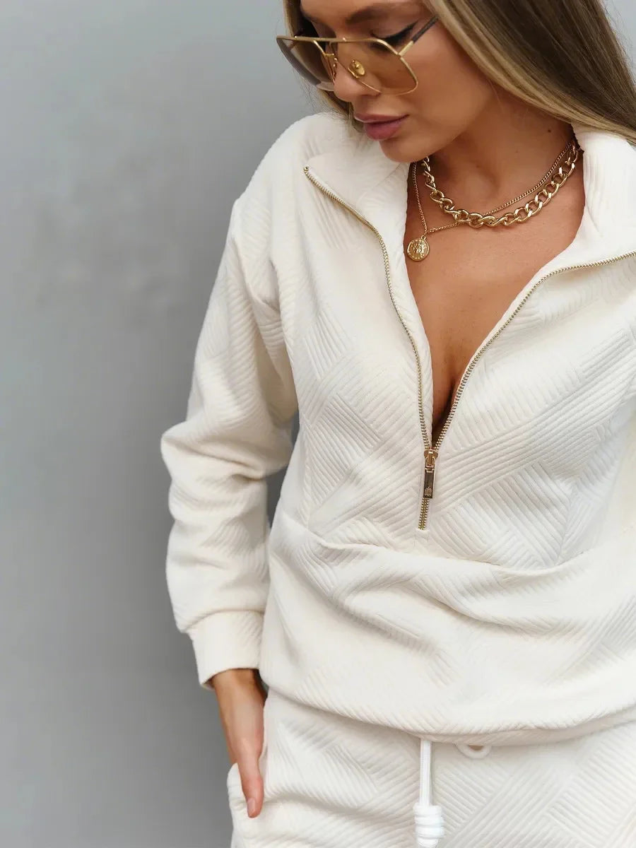 Conjunto Florence Charm–Minimalismo Europeu