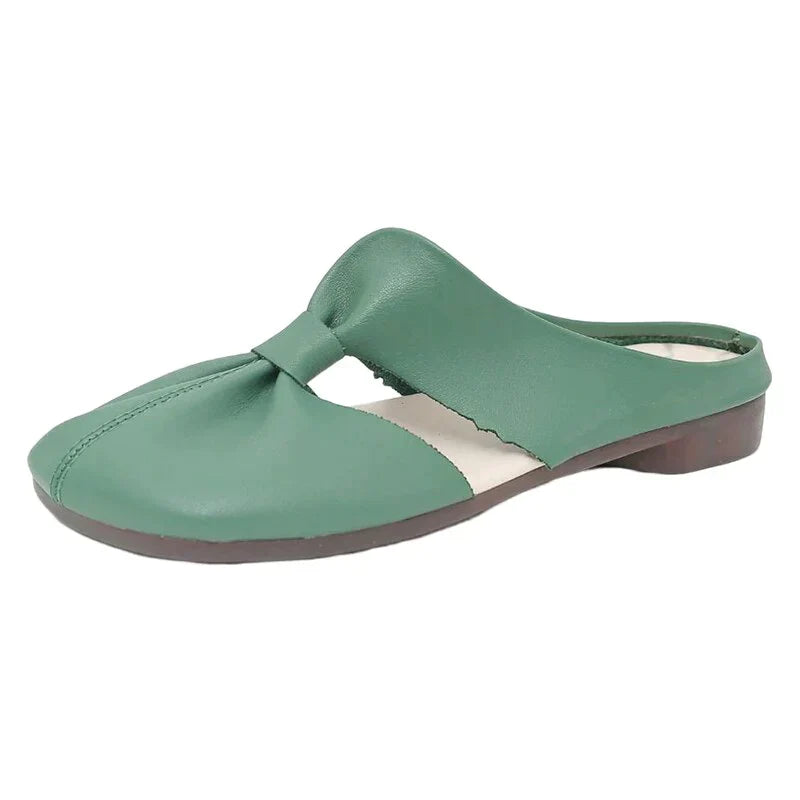Sapatilha Mule Couro LizBella Ortopédica - Couro Legítimo e Máximo Conforto (ÚLTIMAS UNIDADES)