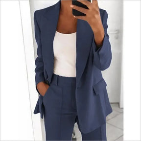 Conjunto Sevilla – Blazer + Calça com Corte Sofisticado e Caimento Perfeito
