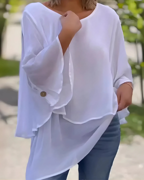 Camisa Mel | Vintage - Linho Puro (Leve e Soltinho)