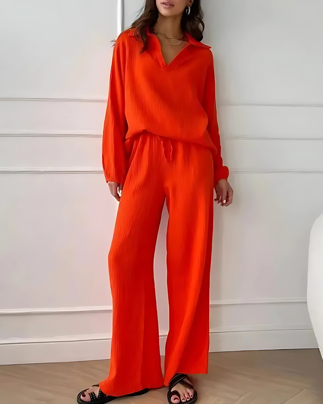 Conjunto Grace | 2 Peças - Linho Premium (Estilo Europeu)