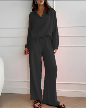 Conjunto Grace | 2 Peças - Linho Premium (Estilo Europeu)