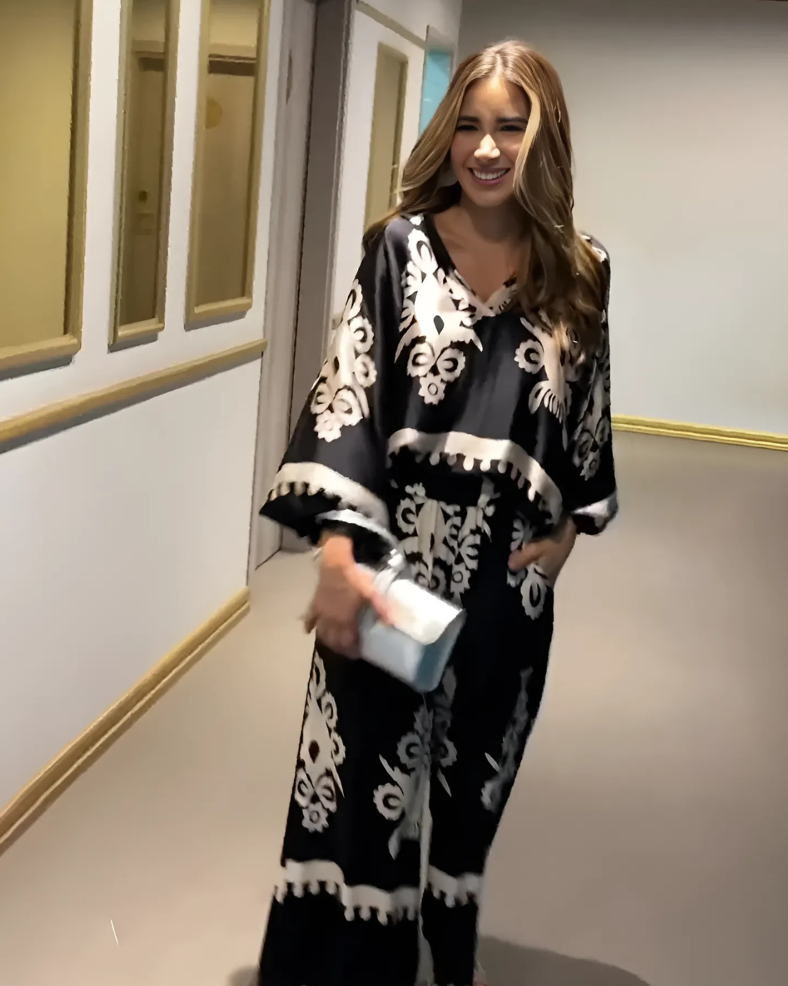 Conjunto Livía | Decote em V - (Estilo Francês)