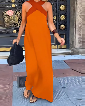 Vestido Diana | Sem Manga - Fresco e Soltinho (Estilo Italiano)