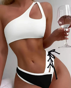 Biquíni de Ombro Único Stella