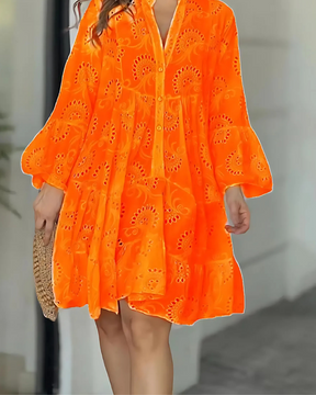 Vestido Bruna | Algodão Premium (Casual Europeu)