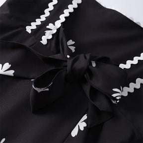 Vestido Vivienne Noir – Sofisticação da Alta Europa (Leve e Soltinho)