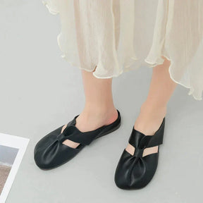 Sapatilha Mule Couro LizBella Ortopédica - Couro Legítimo e Máximo Conforto (ÚLTIMAS UNIDADES)